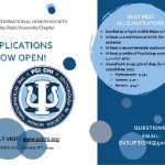 Psi Chi Applications Due on October 8, 2022